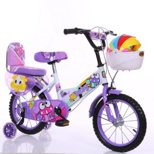 Princess Pink Girl’s Bike – 12/14/16/18 Inch | For 2-6 Year Olds